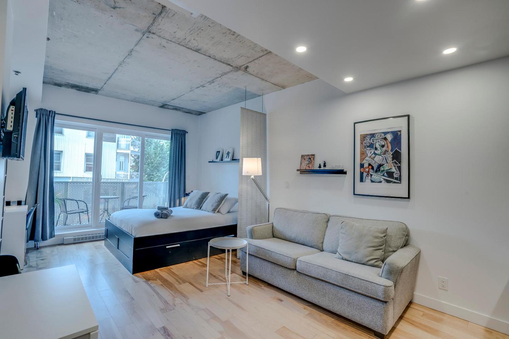 Le Studio Picasso "Parking Inclus" Québec Kültér fotó